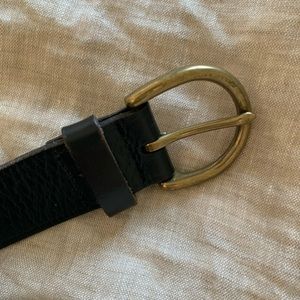 Madewell Leather Belt - Black